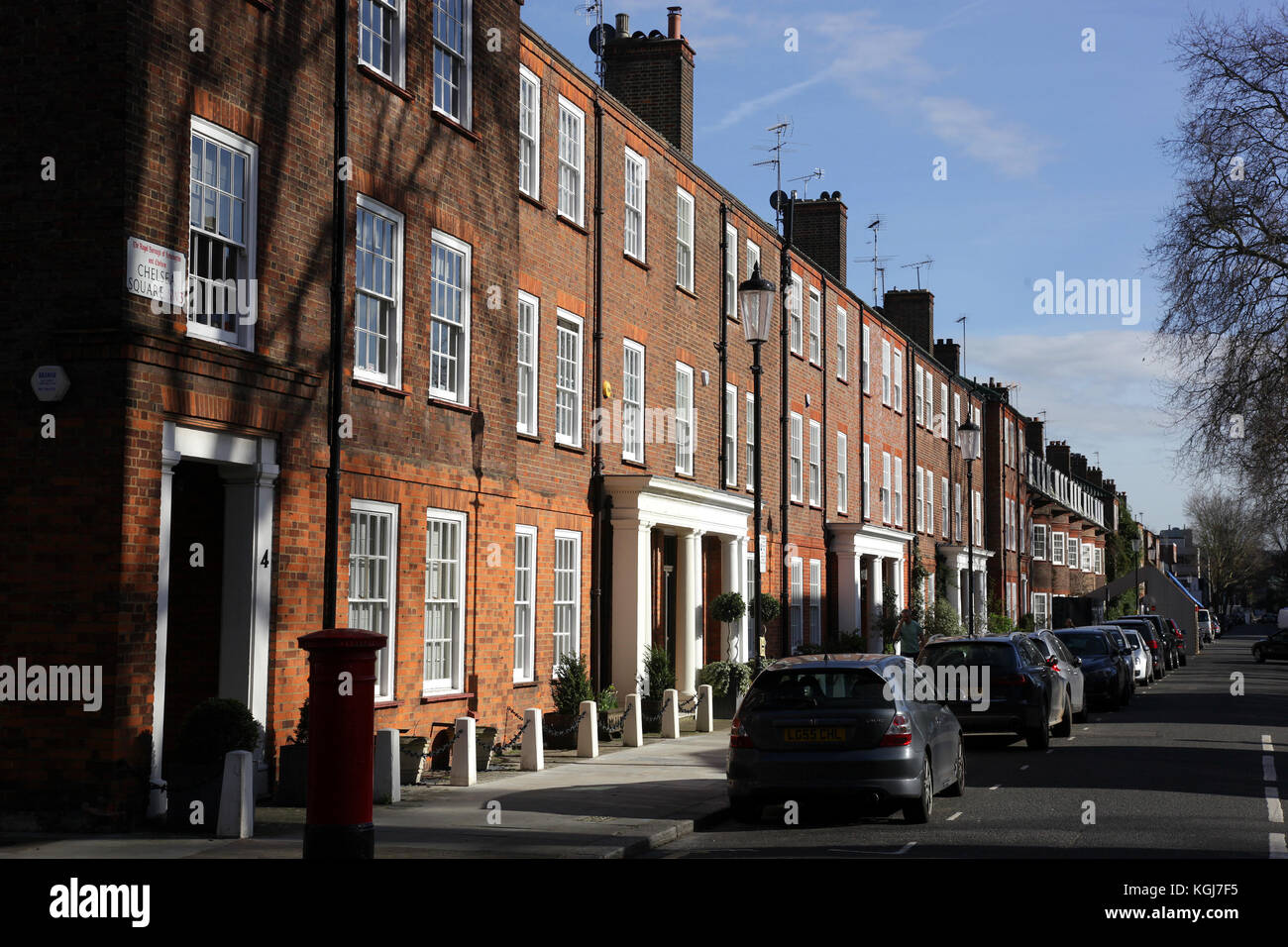 Chelsea Square, London, UK Stock Photo Alamy