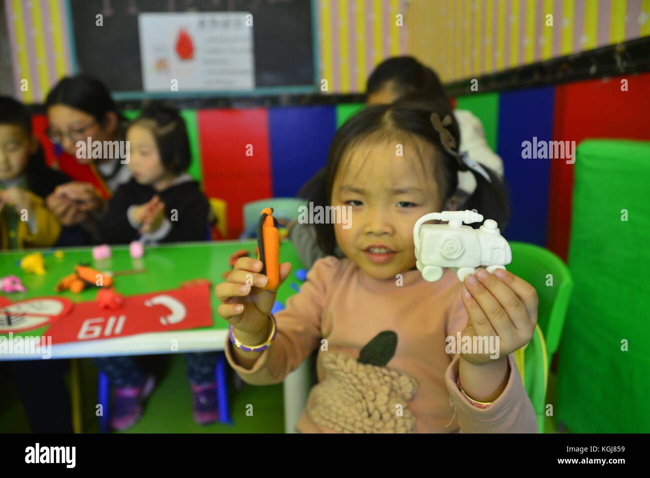 China fire safety students hi-res stock photography and images - Alamy