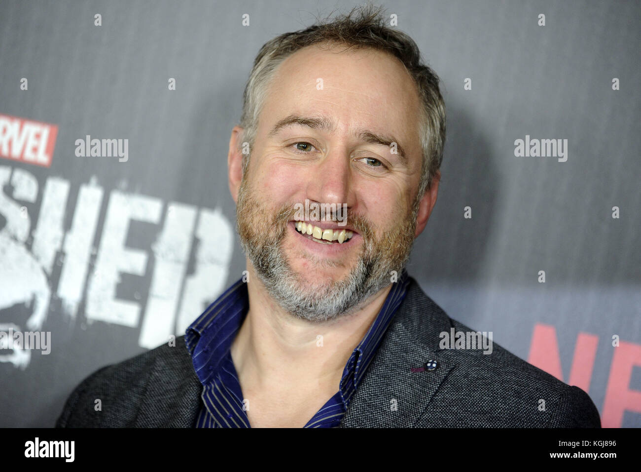 New York City. 6th Nov, 2017. Steve Lightfoot attends the Netfilx TV serious premiere of 'The Punisher' at AMC Loews on November 6, 2017 in New York City. | Verwendung weltweit Credit: dpa/Alamy Live News Stock Photo