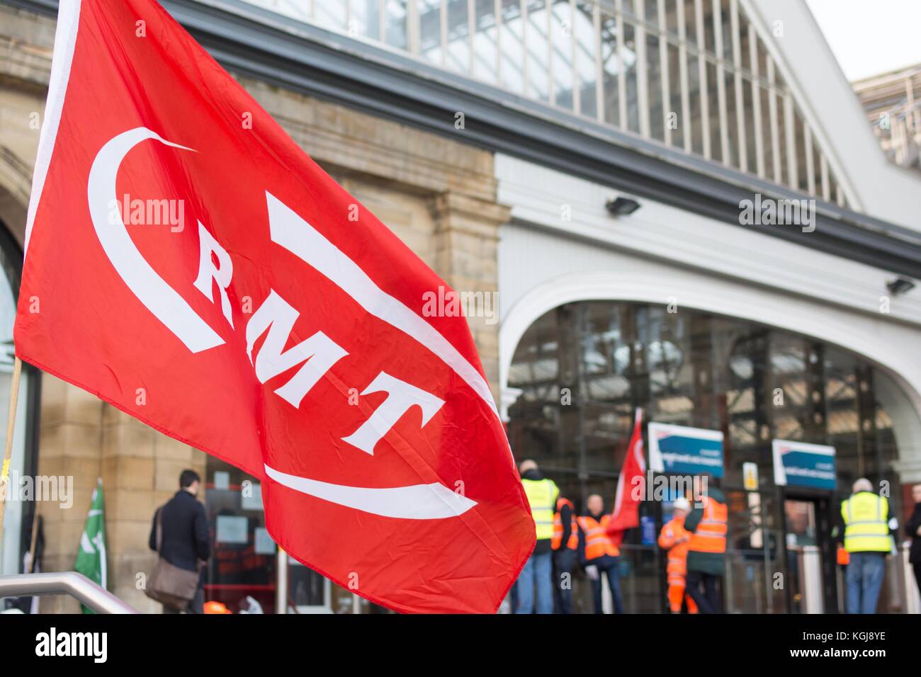 Northern Rail Guards Strike High Resolution Stock Photography and ...