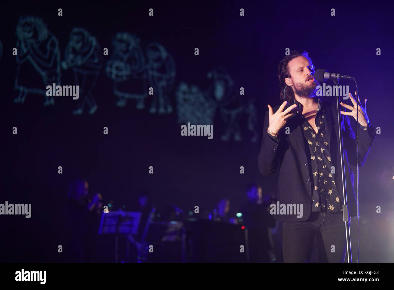 Hammersmith, London, UK. 08th Nov, 2017. Father John Misty (real name