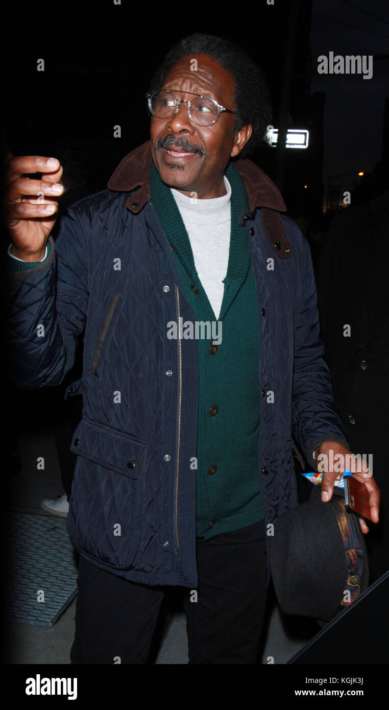 New York, NY, USA. 08th Nov, 2017. Clarke Peters at Build Series to talk about new movie Three Billboards Outside Ebbing, Missouri in New York November 08, 2017. Credit: Rw/Media Punch/Alamy Live News Stock Photo