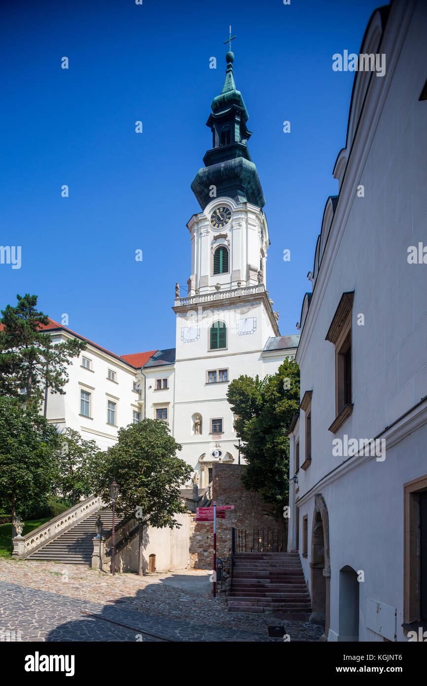 nitra-slovakia-august-05-2015-st-emmeram-cathedral-in-nitra
