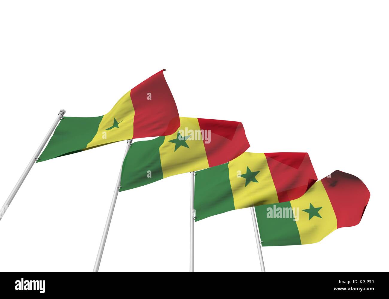 Senegal flag hi-res stock photography and images - Alamy