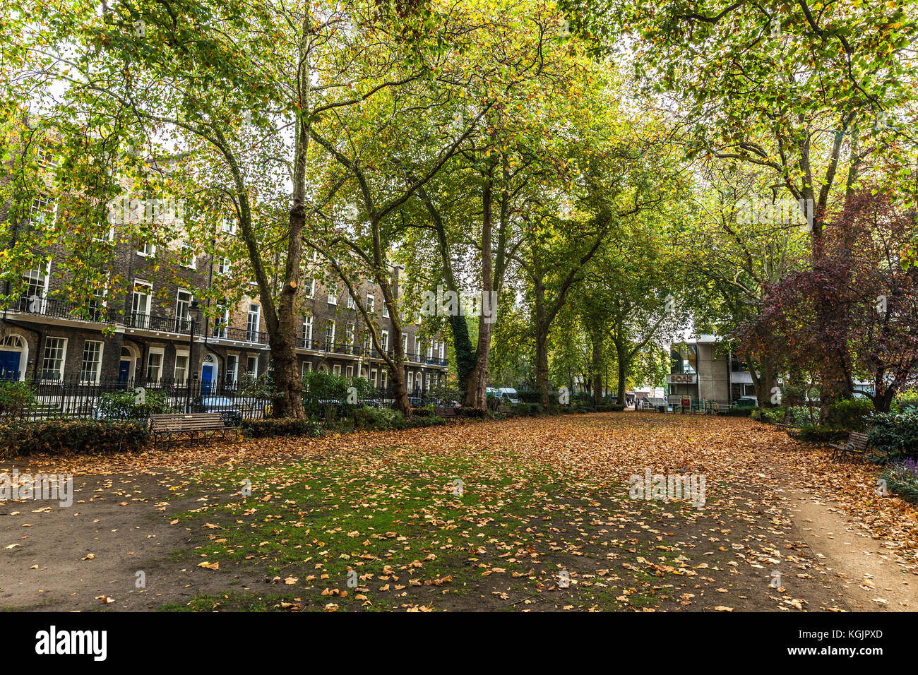 Woburn Square Garden, Bloomsbury, London, England, UK Stock Photo Alamy