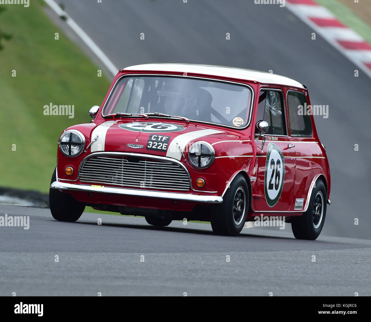 Ron Maydon Austin Mini Cooper S Masters Pre 66 Touring Cars Stock