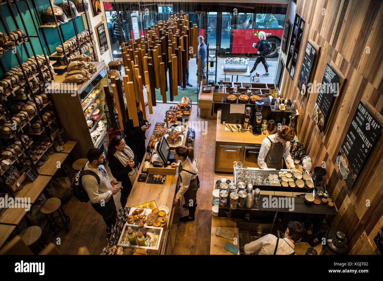 Italian Coffee London Stock Photo Alamy