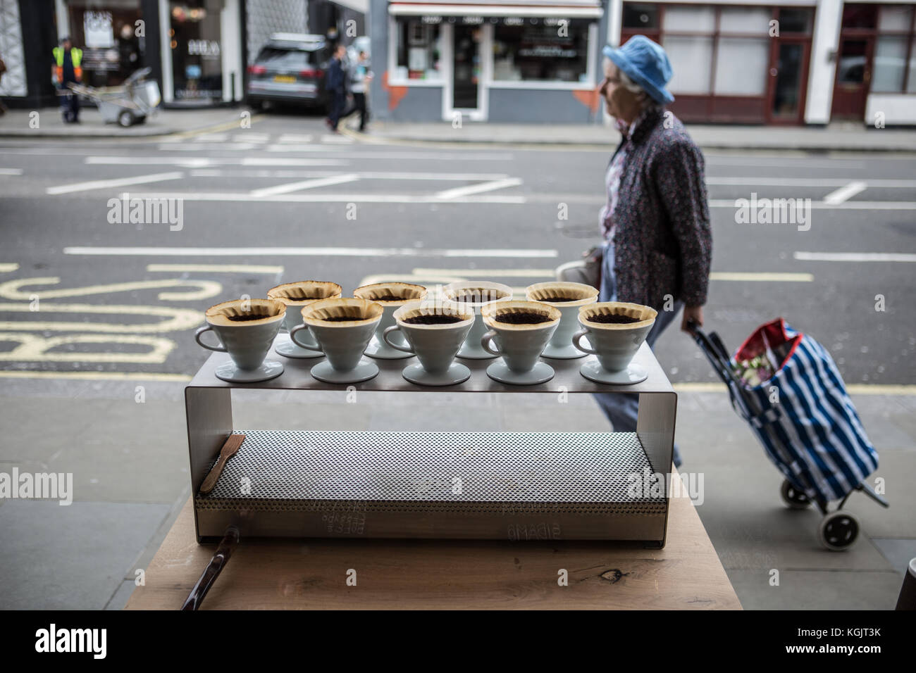 Italian Coffee London Stock Photo Alamy