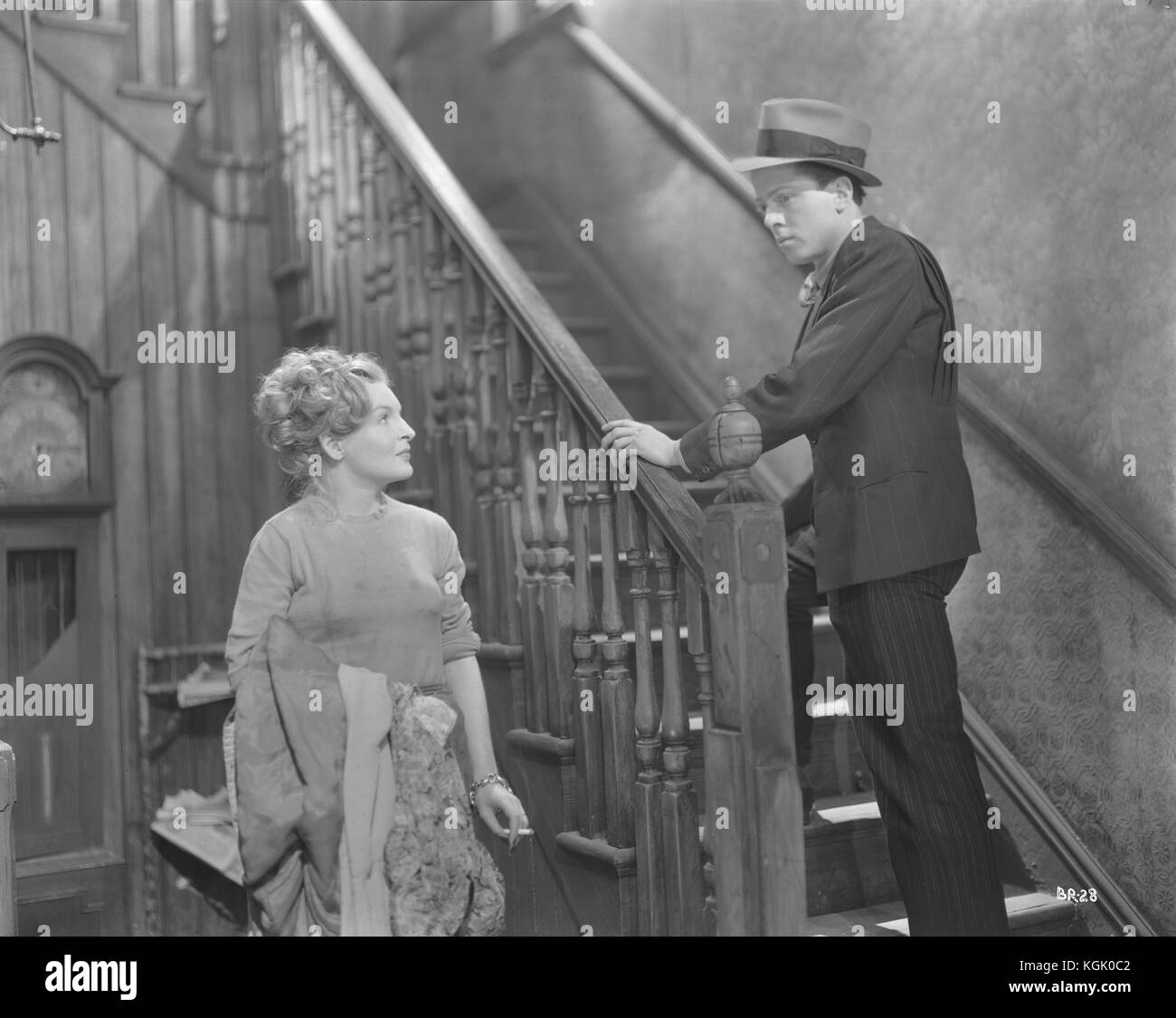 Brighton Rock (1947) , Richard Attenborough , Hermione Baddeley     Date: 1947 Stock Photo