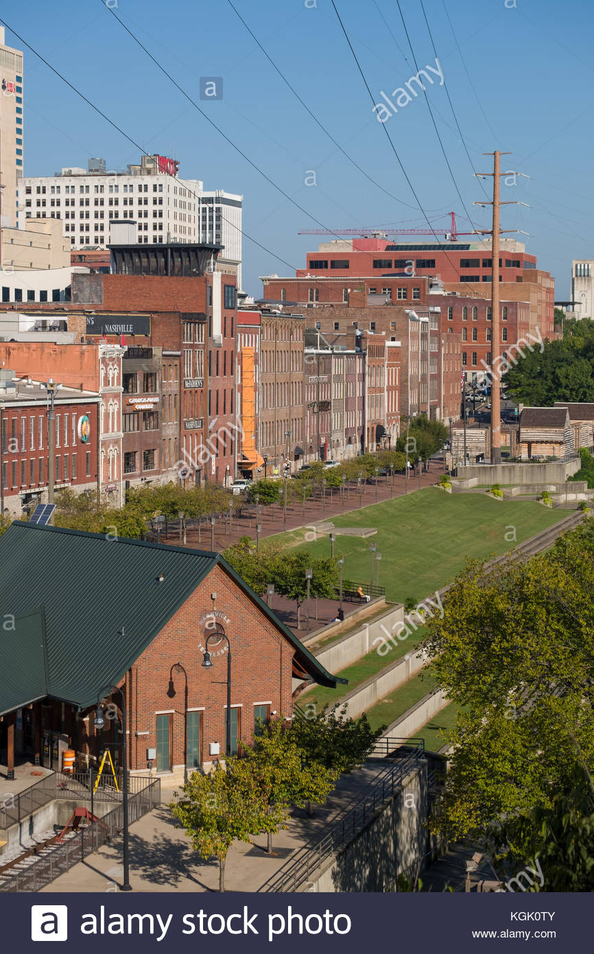 Nashville From Riverfront Park High Resolution Stock Photography and ...