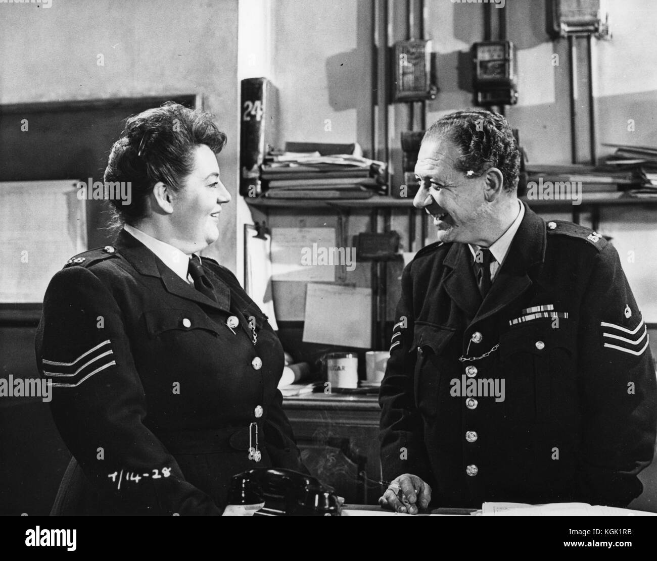 Carry On Film Hattie Jacques Black and White Stock Photos & Images Alamy