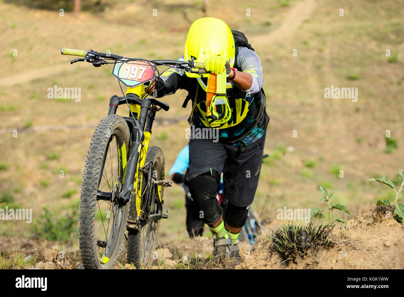 enduro biker