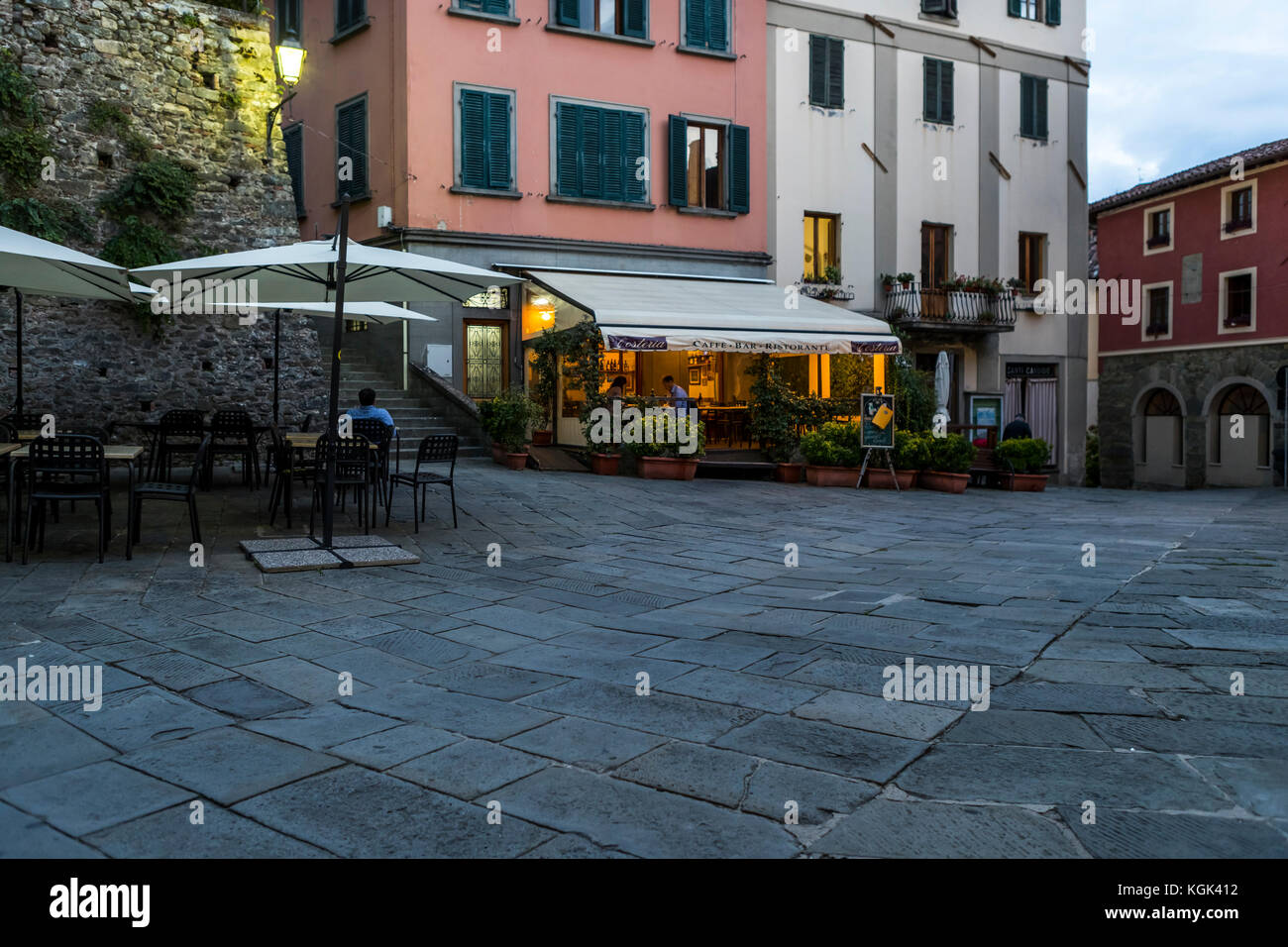 Barga, Tuscany, Italy Stock Photo