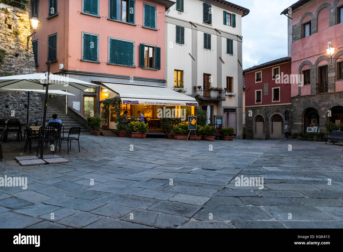 Barga, Tuscany, Italy Stock Photo