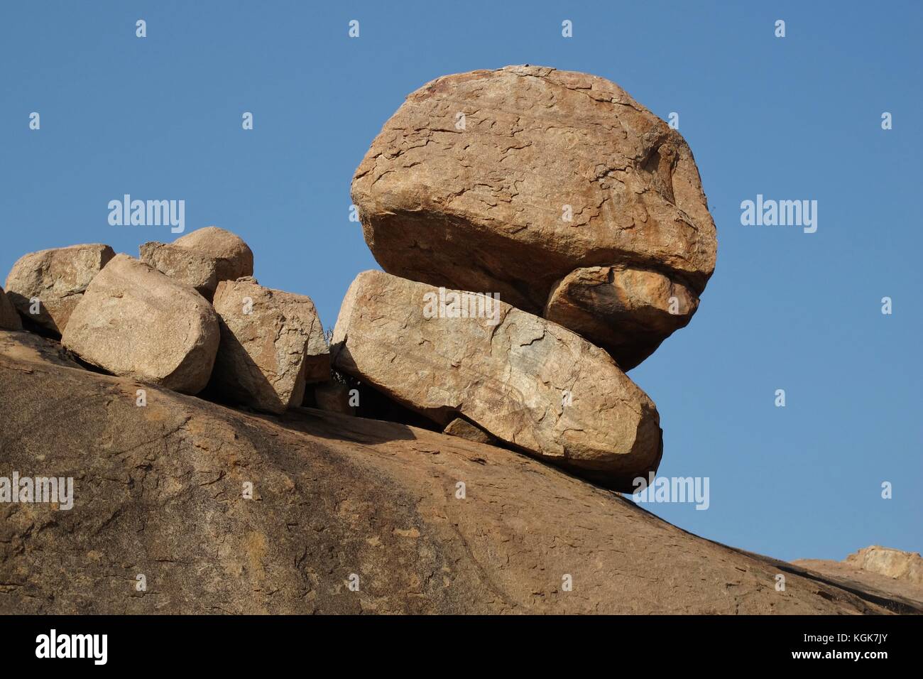 Unique granite rocks in Hampi, Karnataka Stock Photo Alamy