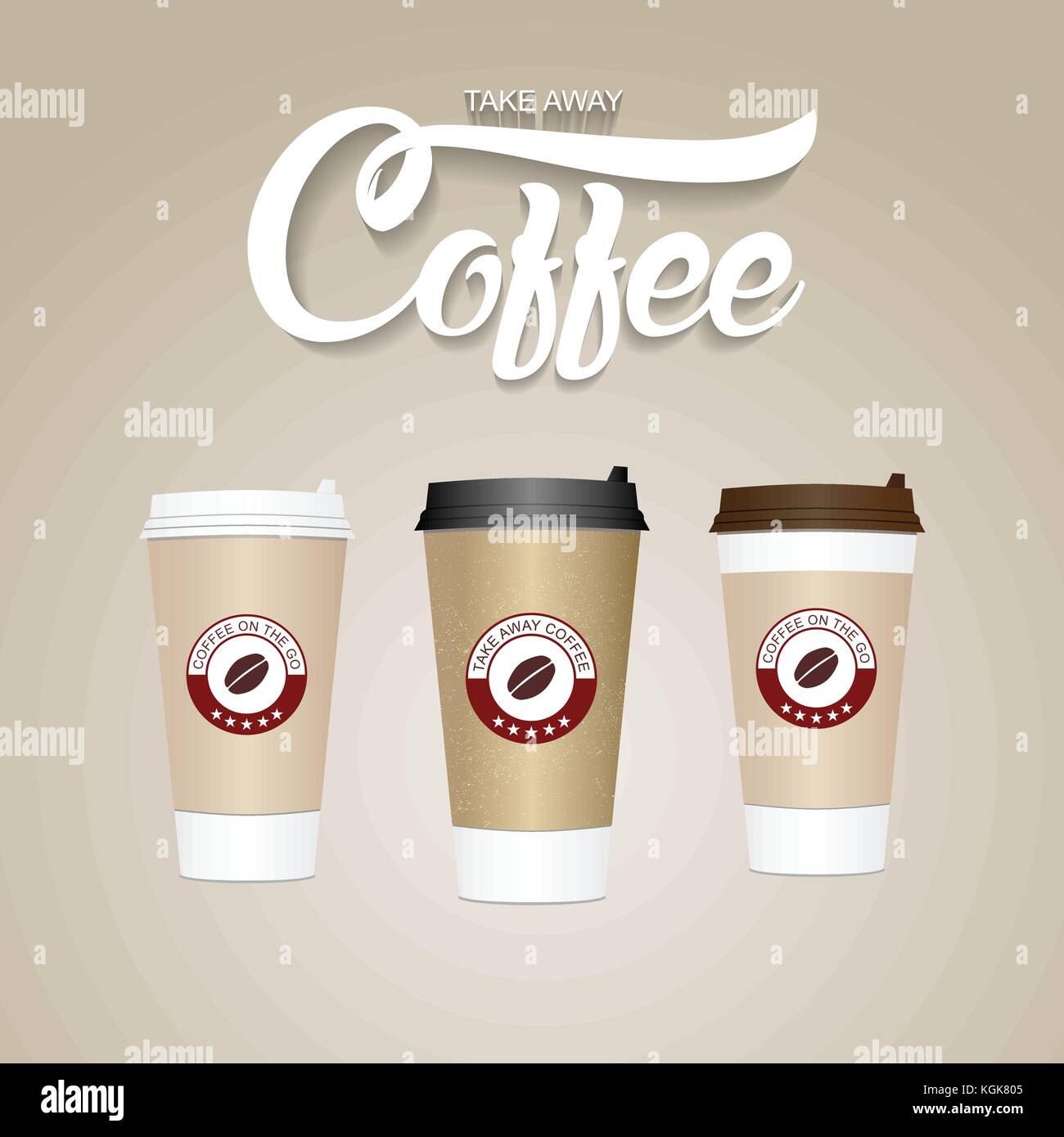 Takeaway coffee cup plastic Stock Vector Images - Page 2 - Alamy
