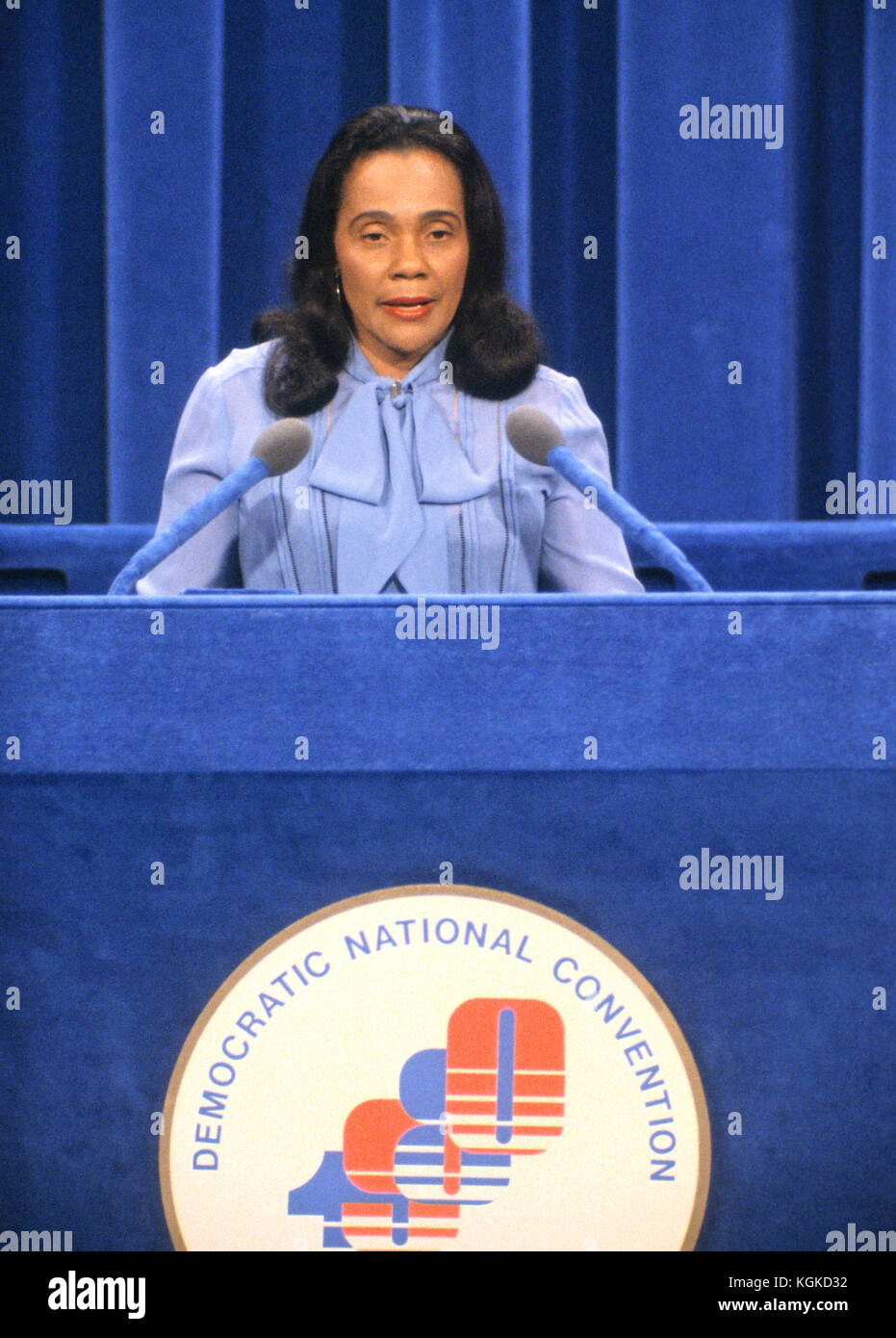 Coretta Scott King, wife of slain civil rights leader Reverend Dr ...