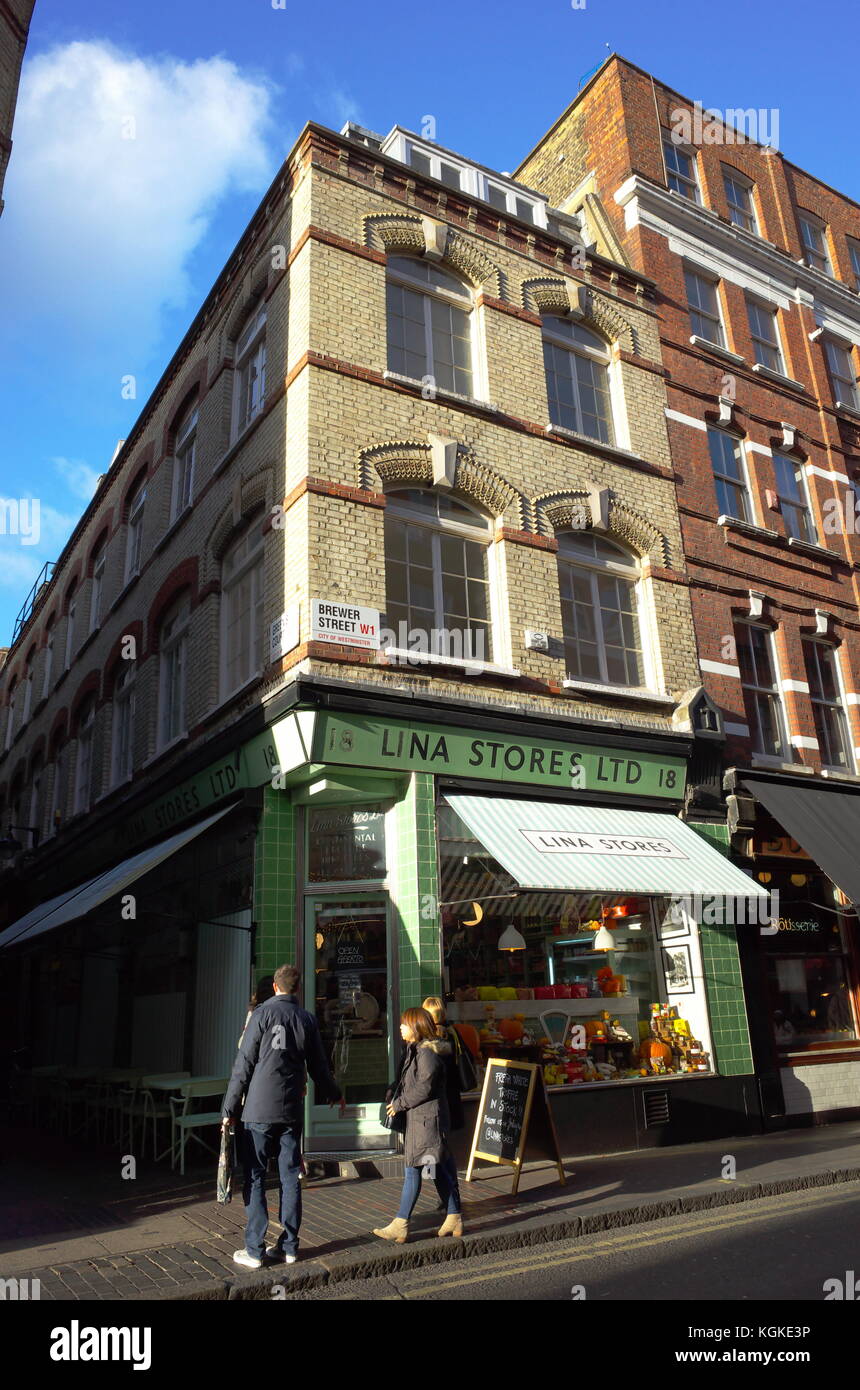 Lina stores deli london hires stock photography and images Alamy