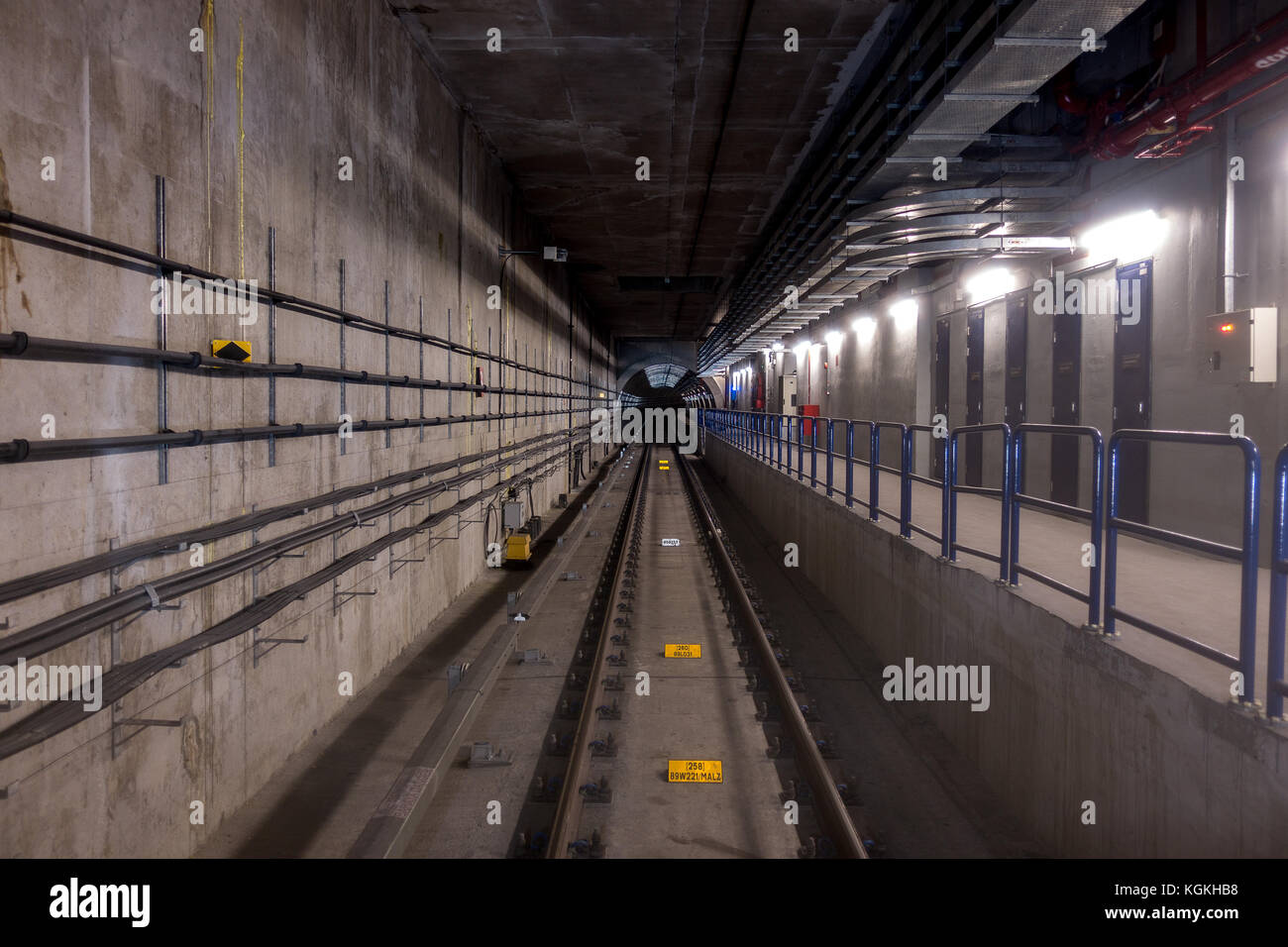 Mrt Railway The Mass Rapid Transit Mrt Is New Public Transport In Klang Valley With Launch Of The First Line From Sungai Buloh To Kajang Sbk Stock Photo Alamy