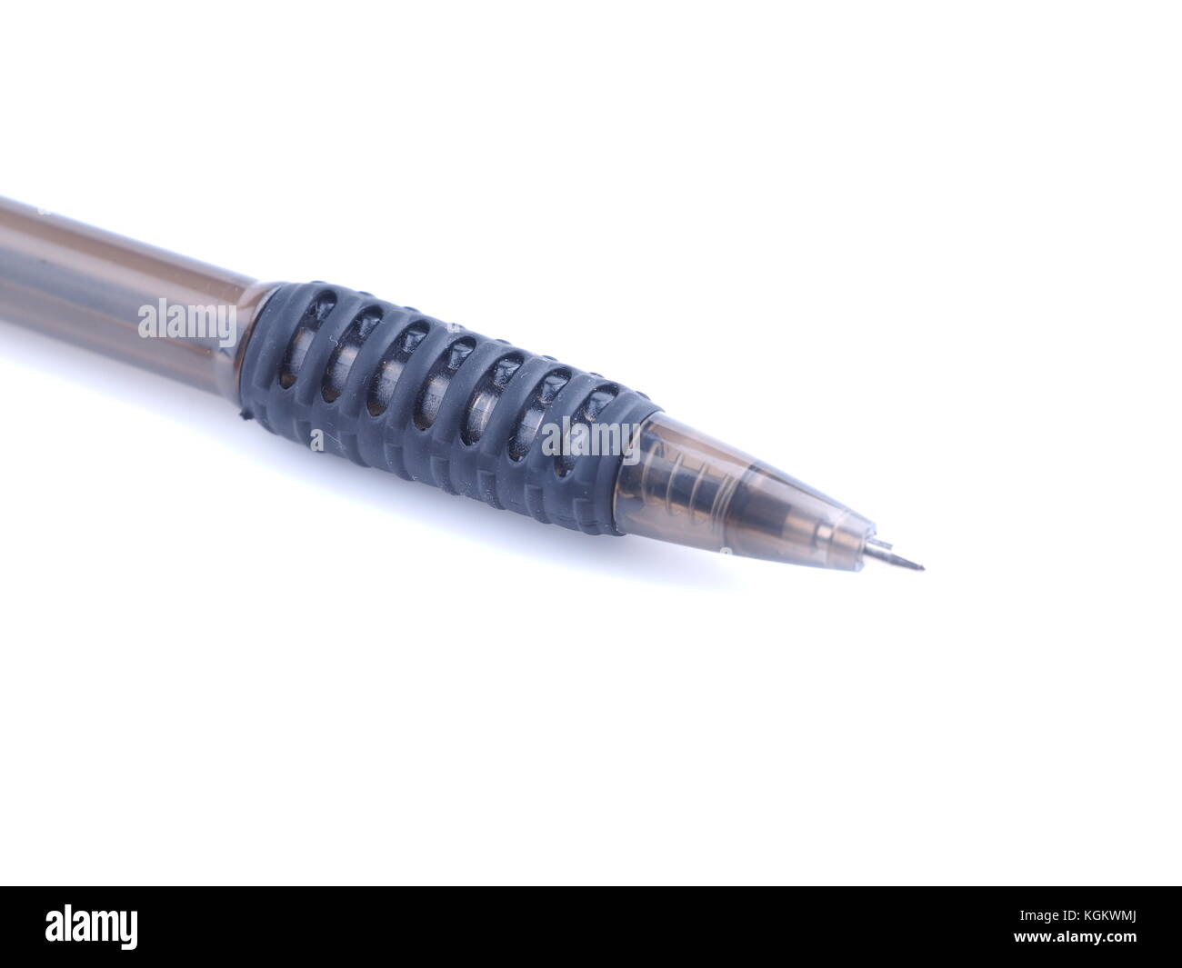 black pen on white background Stock Photo - Alamy