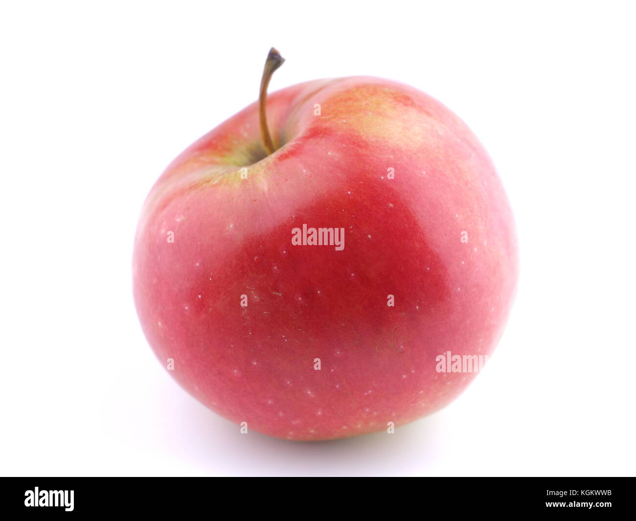 apple on white background Stock Photo - Alamy