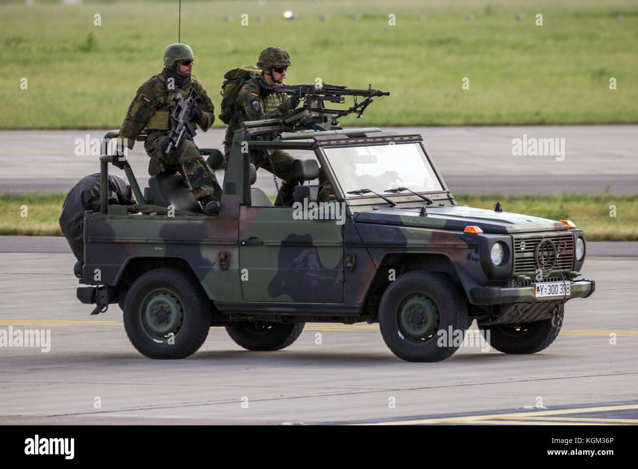BERLIN JUN 2, 2016 German Army special forces soldiers during a