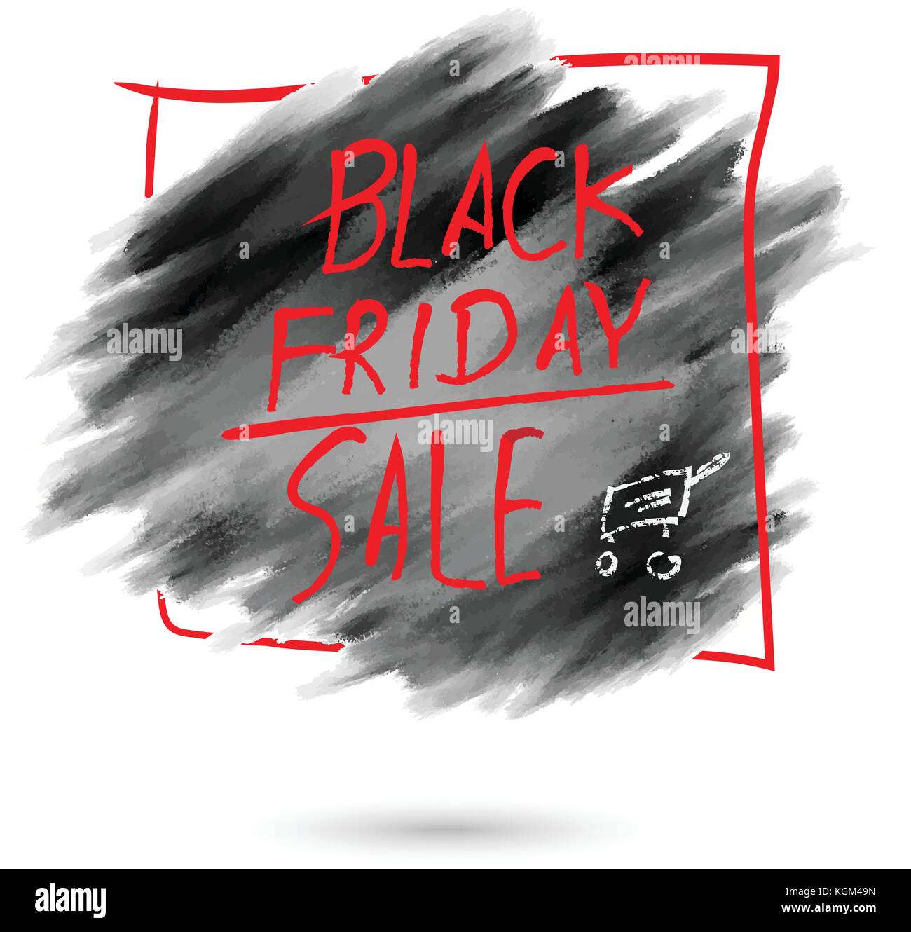 Black friday sale background design Stock Vector