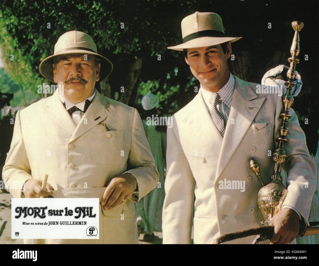 Death on the Nile (1978) , Peter Ustinov, Simon MacCorkindale Date 1978 Stock Photo Alamy