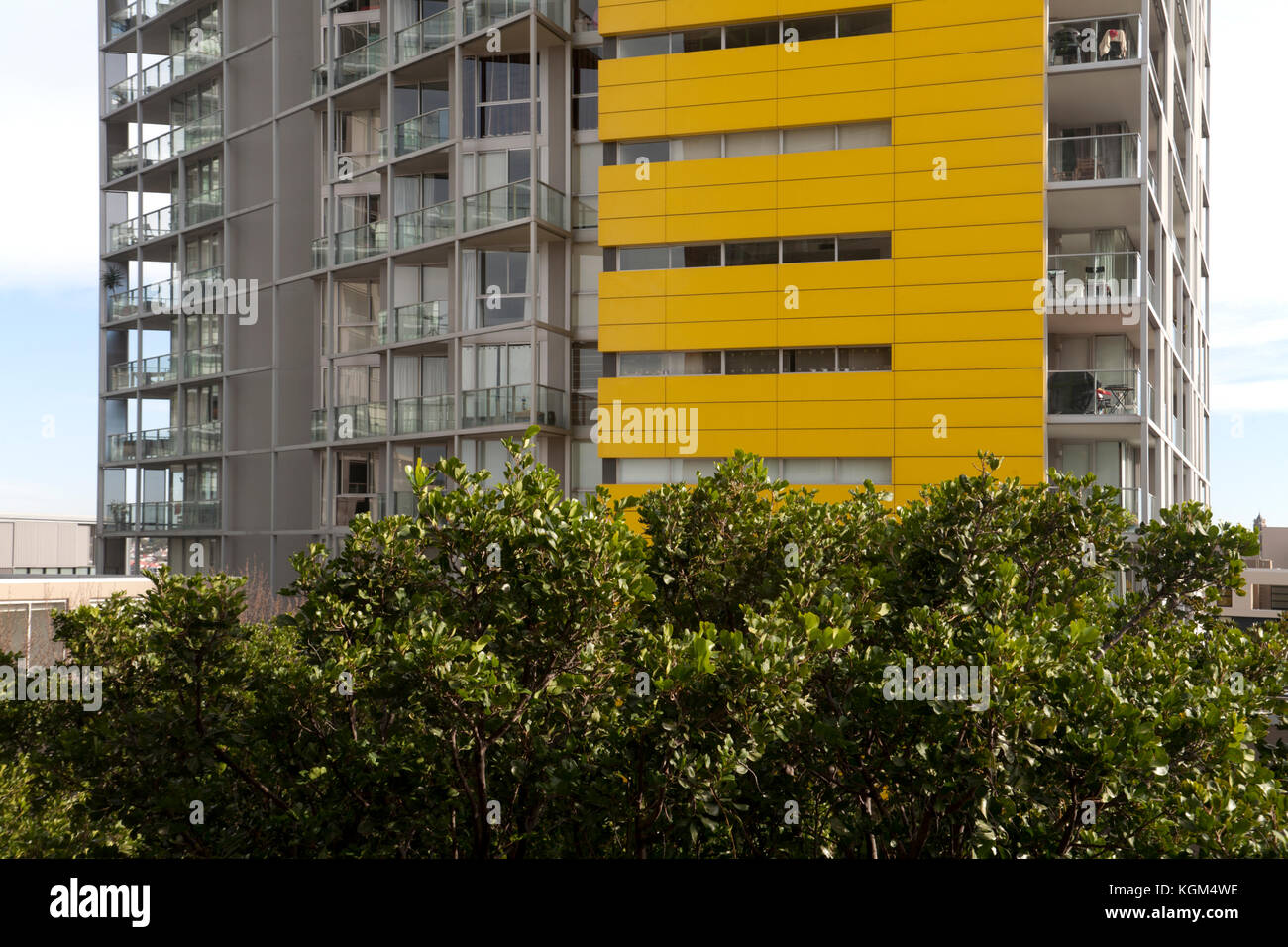 apartment block pyrmont sydney new south wales australia Stock Photo