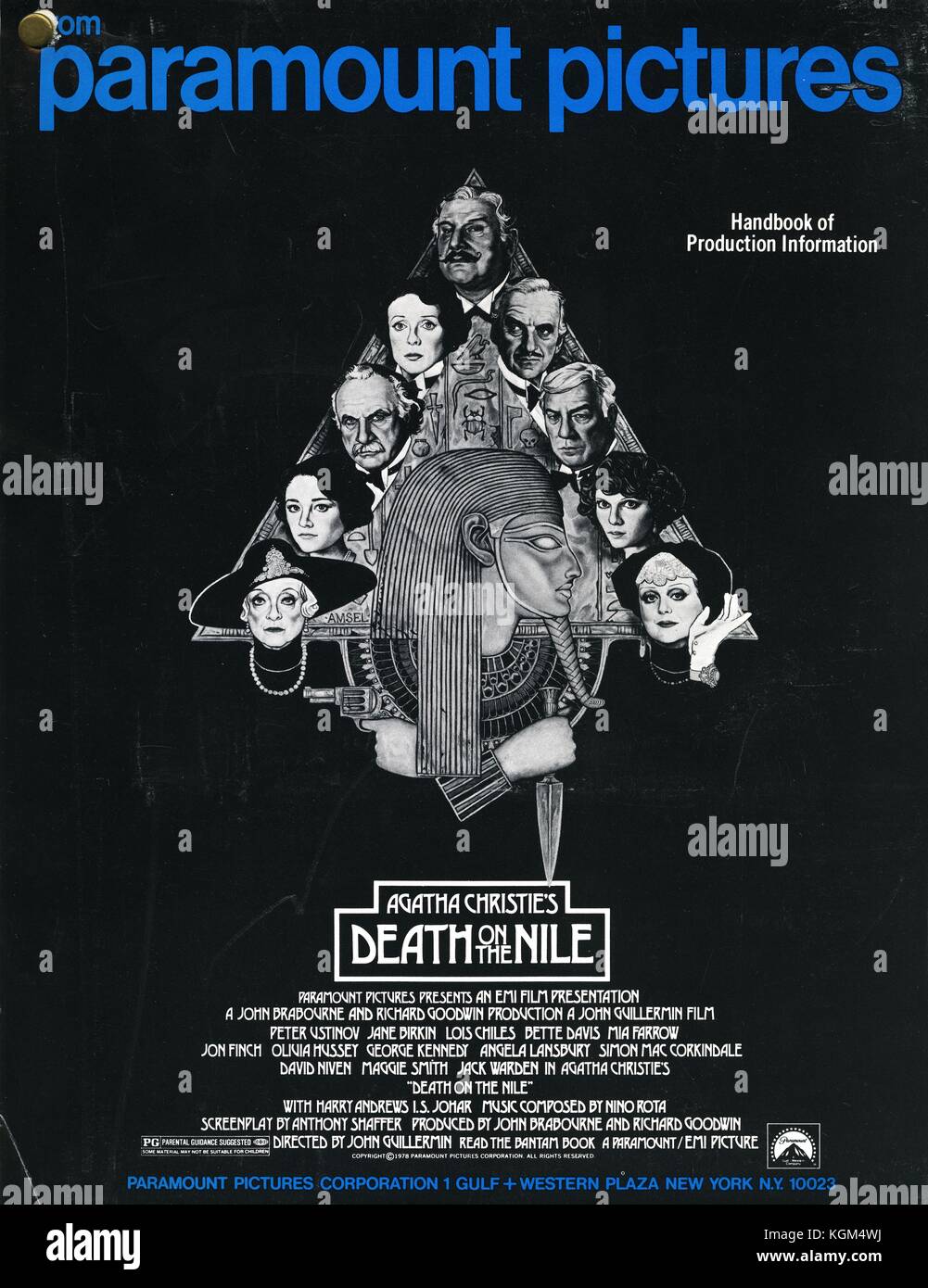 Death on the Nile (1978) Date: 1978 Stock Photo - Alamy