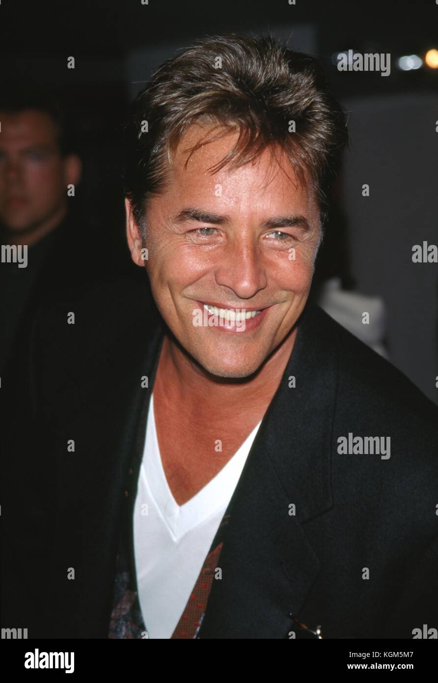 Don Johnson attending the premiere of "Tin Cup". Sony Theatres, New