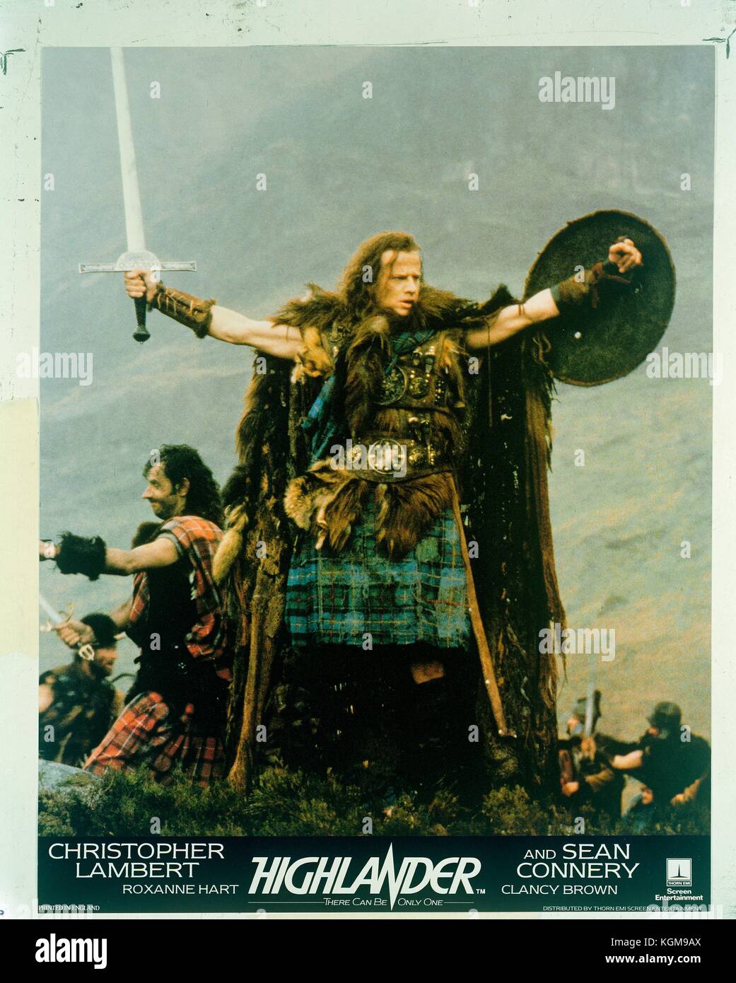Highlander (1986) , Christopher Lambert Date: 1986 Stock Photo - Alamy