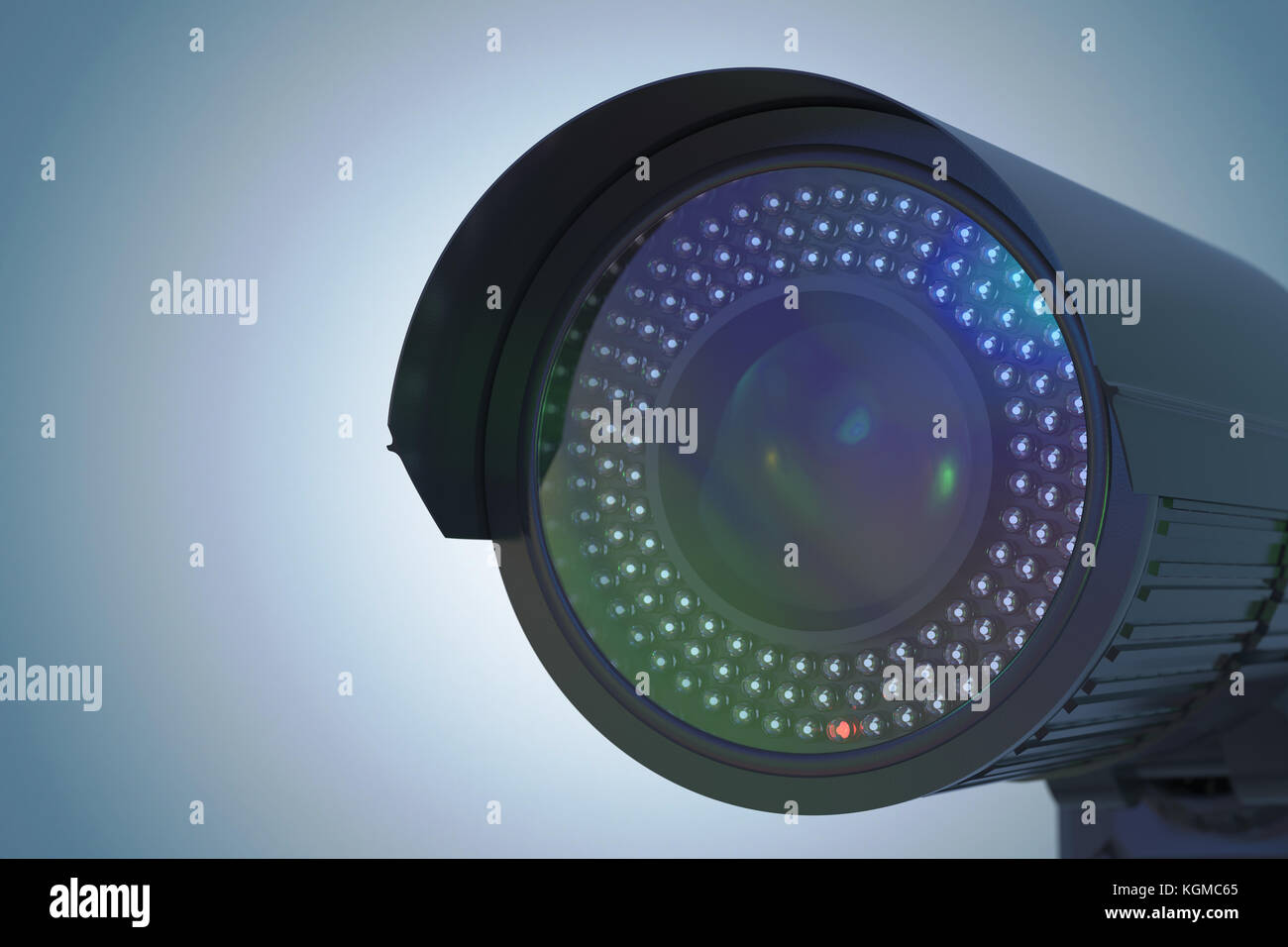 3d rendering security camera or cctv camera on wall Stock Photo - Alamy