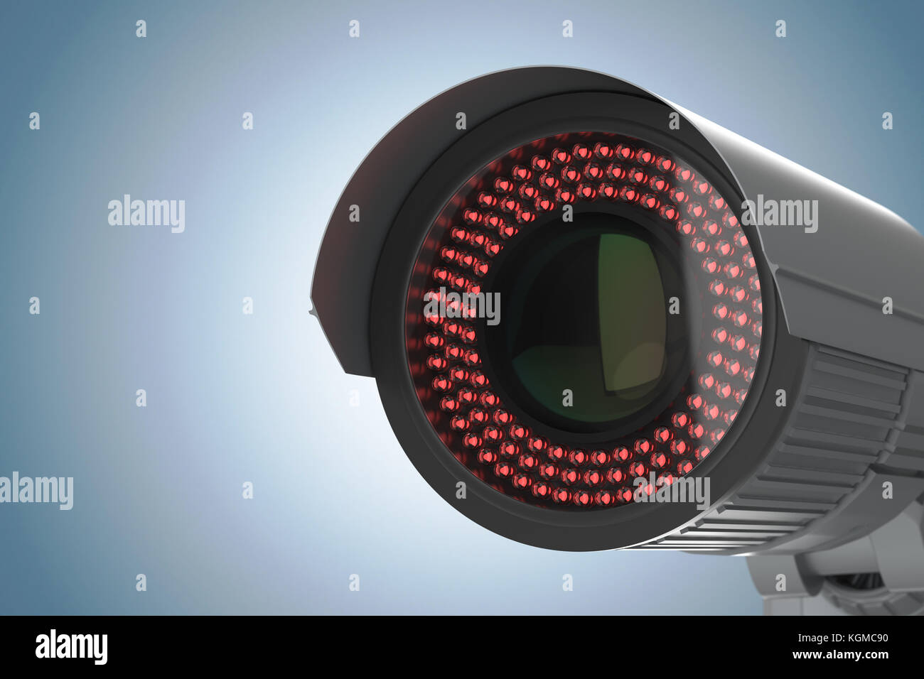 3d rendering security camera or cctv camera on wall Stock Photo - Alamy