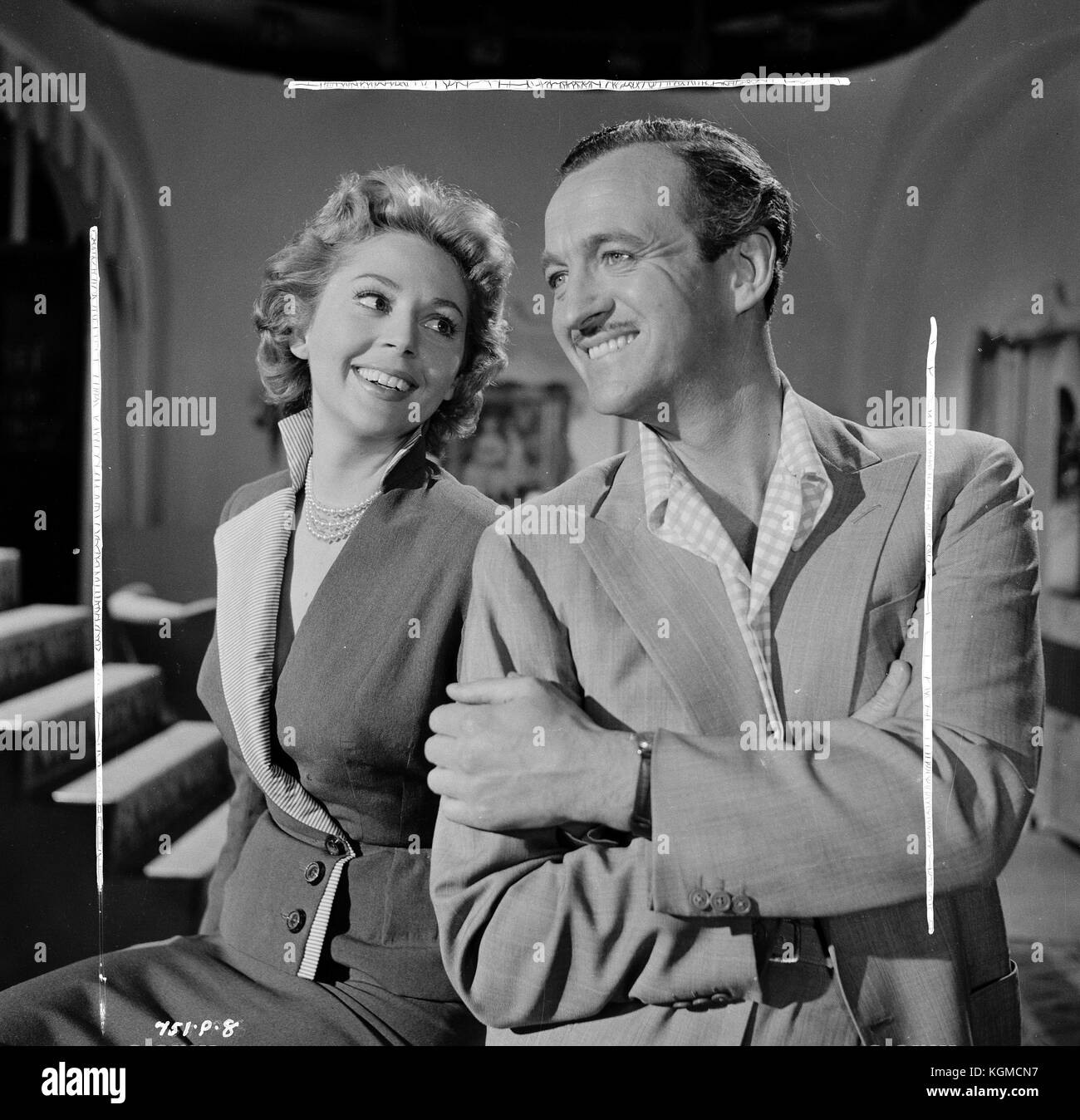 The Love Lottery (1954) , David Niven , Anne Vernon Stock Photo