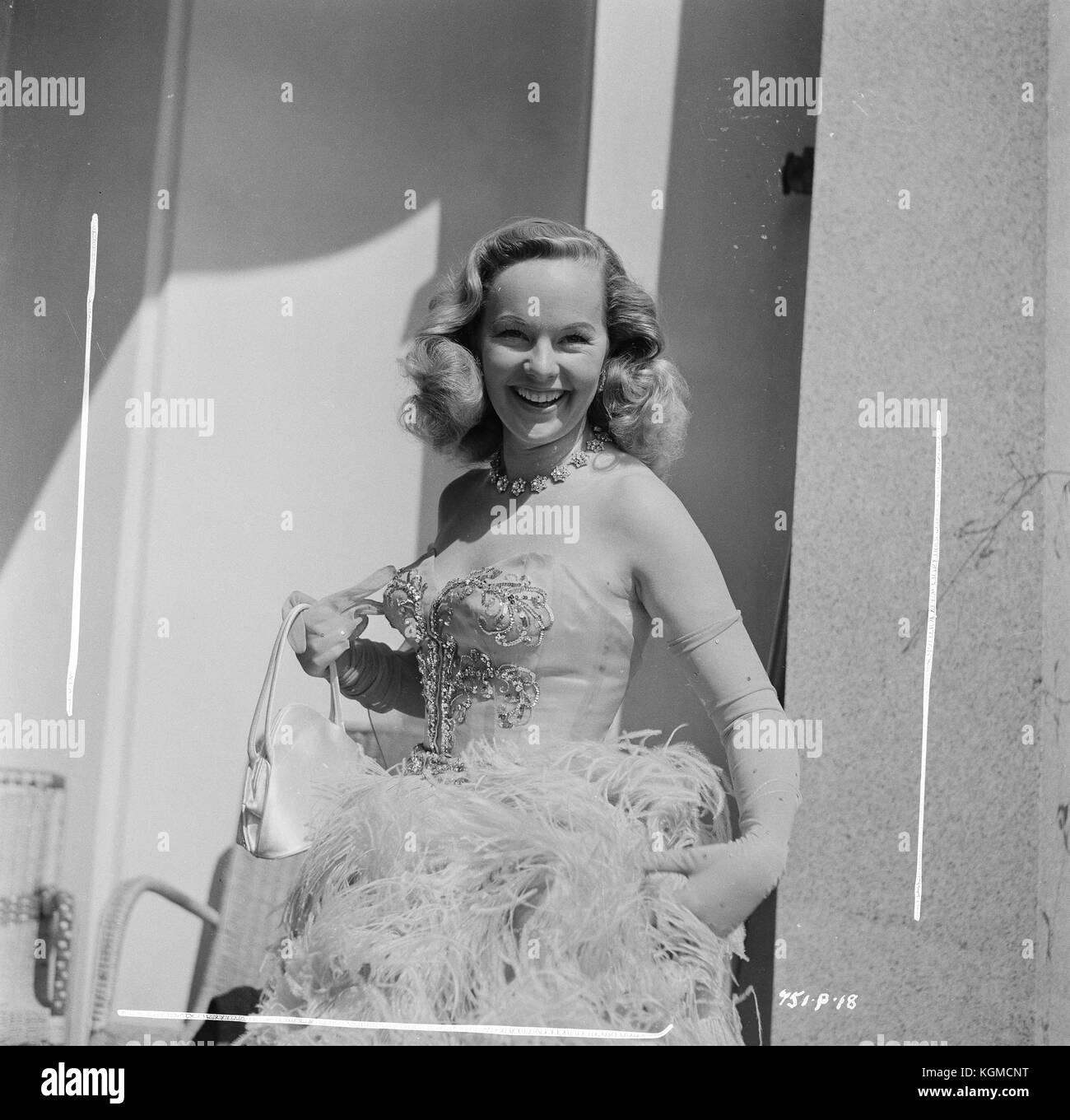 The Love Lottery 1954 Peggy Cummins Stock Photo Alamy