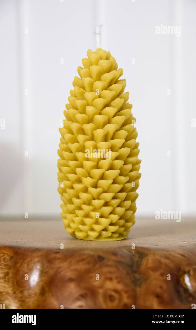 Cone Beeswax Candle main image 1