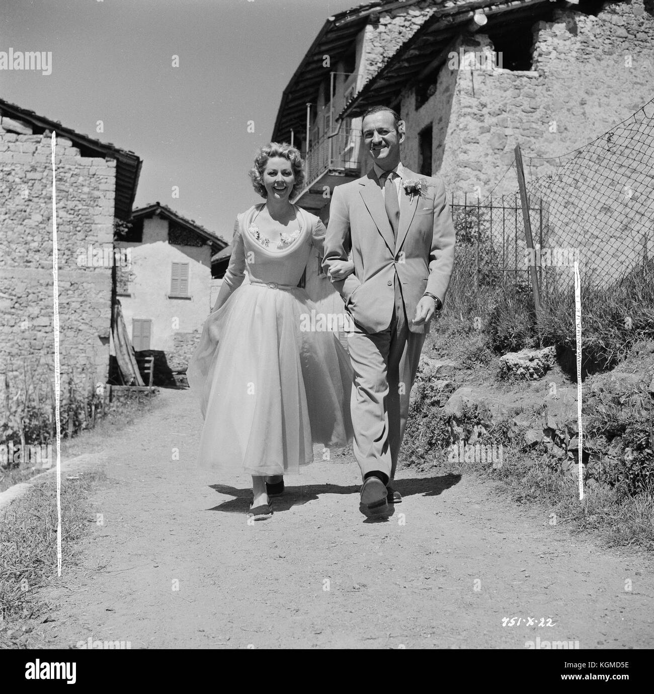 The Love Lottery (1954) , David Niven , Anne Vernon Stock Photo