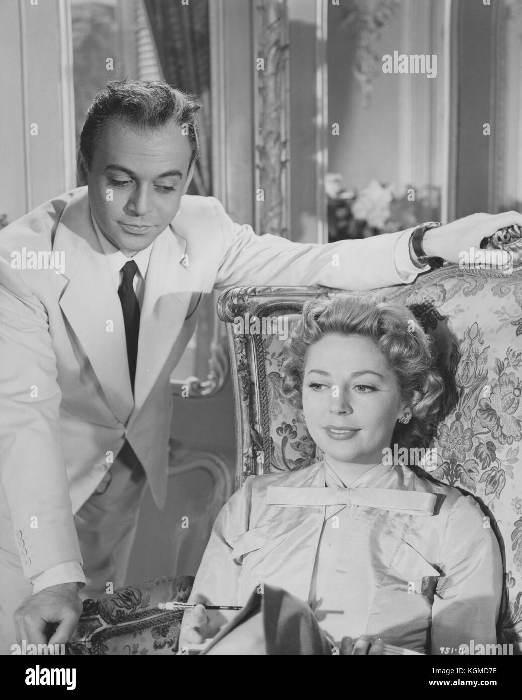 The Love Lottery (1954) , Anne Vernon , Herbert Lom Stock Photo