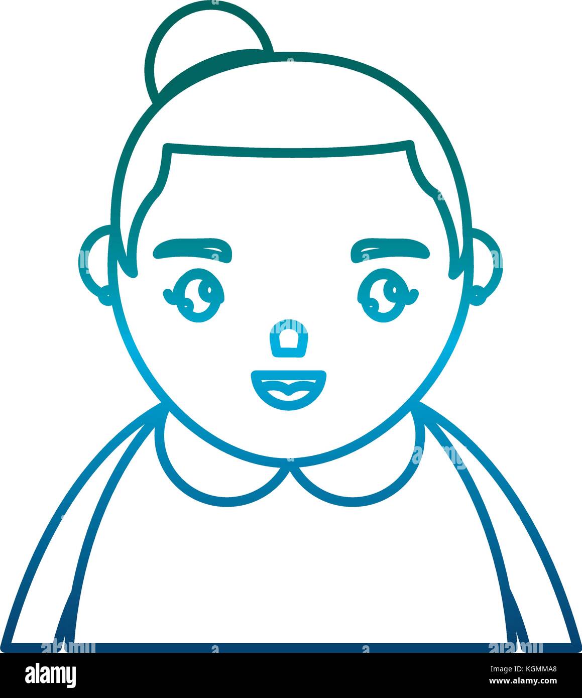 cartoon woman icon Stock Vector Image & Art - Alamy