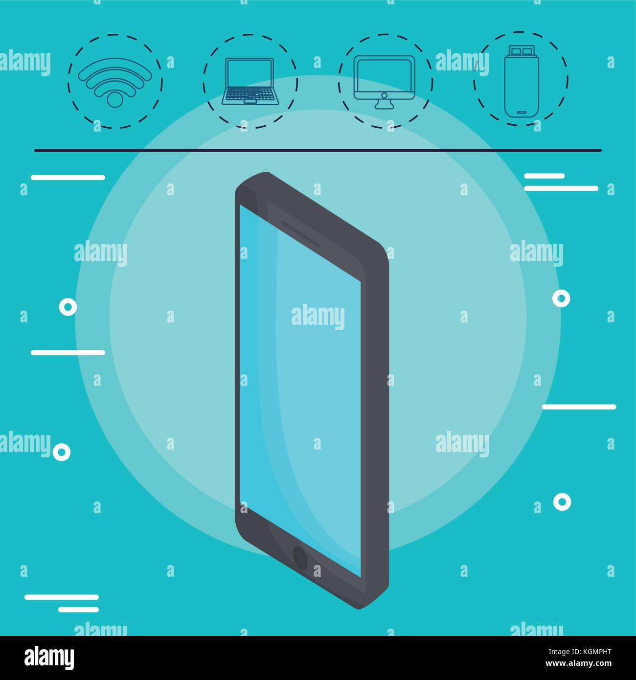 Technology devices design Stock Vector Image & Art - Alamy