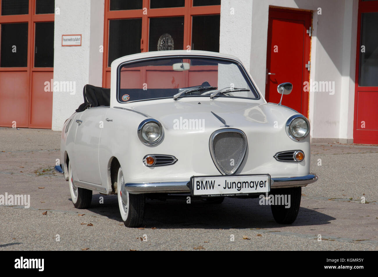Glas Goggomobil TS Coupe 250, (1955-69) tiny rear engined air cooled  convertible car, the company was bought by BMW Stock Photo - Alamy