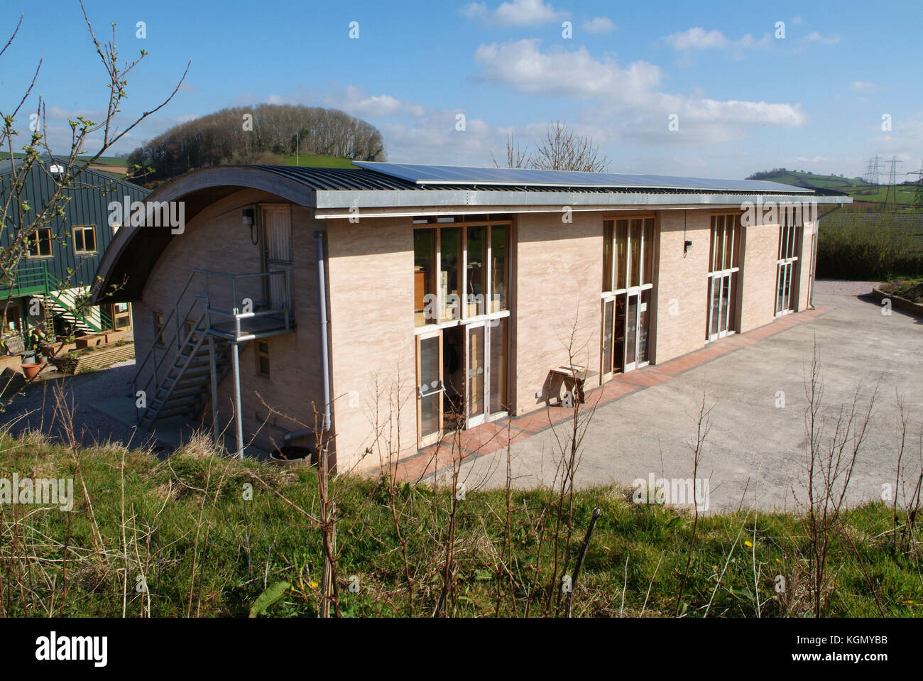 Riverford Field Kitchen, Totnes, Devonshire, with chef Jane Baxter, the restaurant, picking