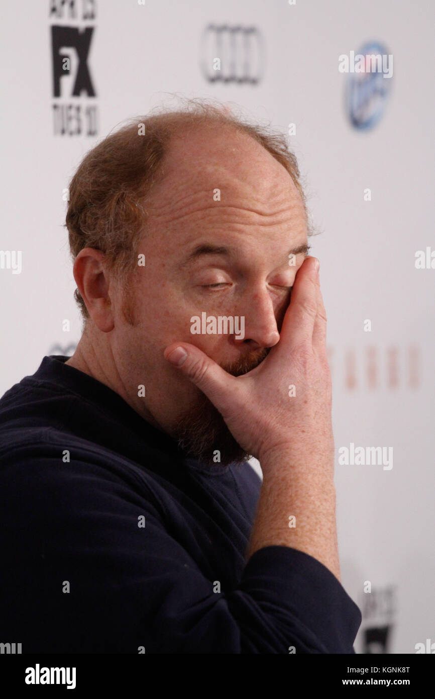New York, USA. 29th Mar, 2012. Comedian Louis C.K. attends the FX Networks Upfront screening of 'Fargo' at SVA Theater on April 9, 2014 in New York City. credit: Erik Pendzich Credit: Erik Pendzich/Alamy Live News Stock Photo