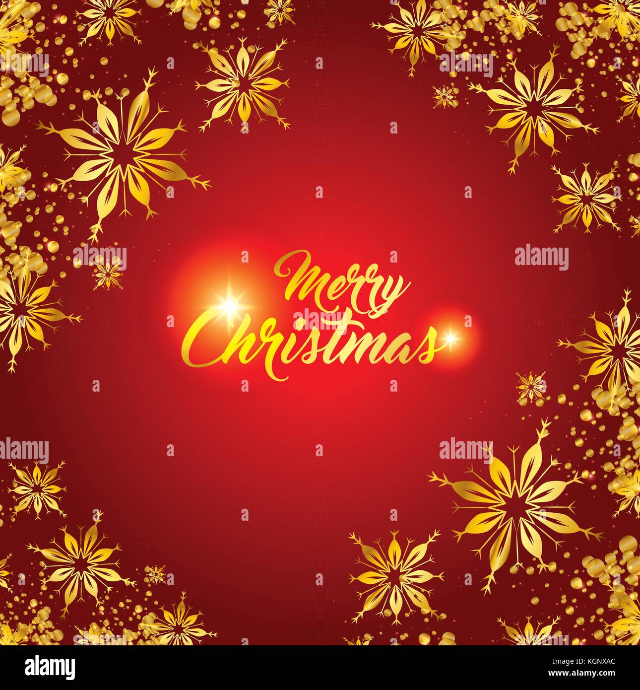 colorful and bright merry christmas background vector illustration ...