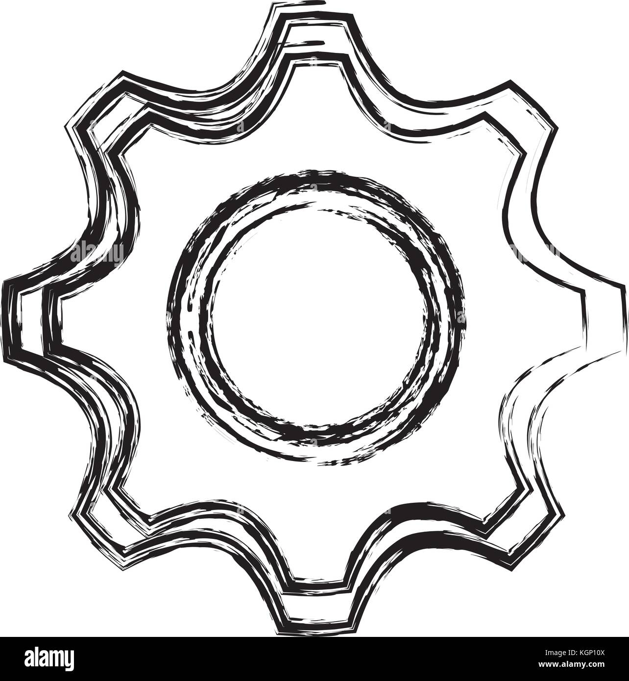 gear machine isolated icon vector illustration design Stock Vector ...