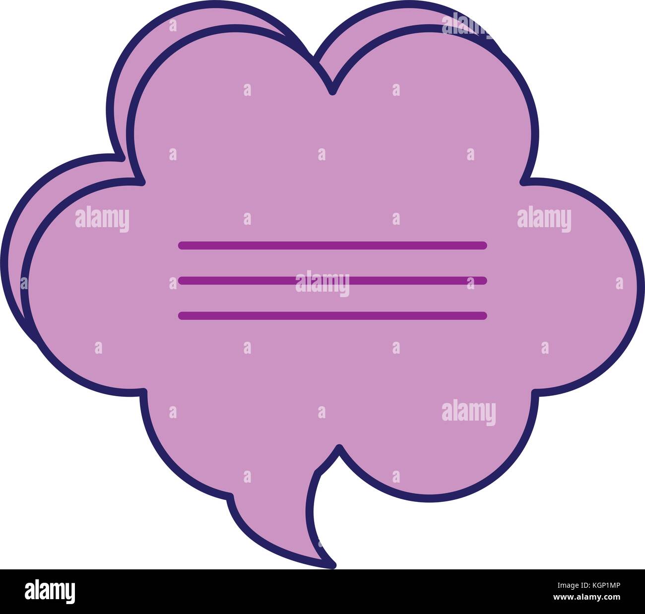 speech bubble isolated icon vector illustration design Stock Vector ...