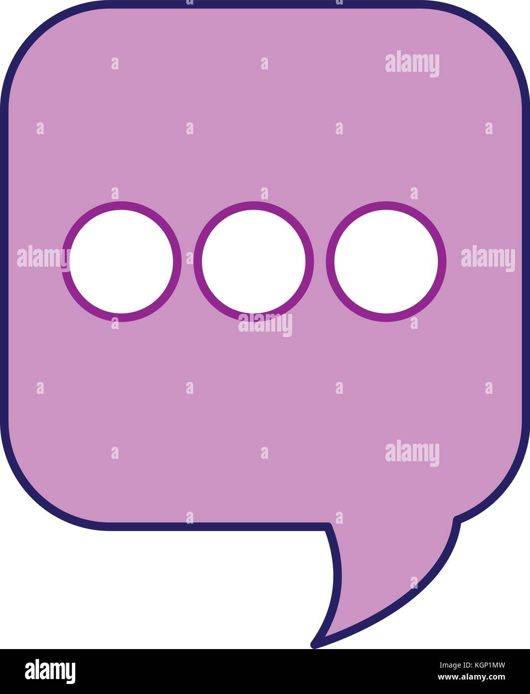 speech bubble isolated icon vector illustration design Stock Vector ...