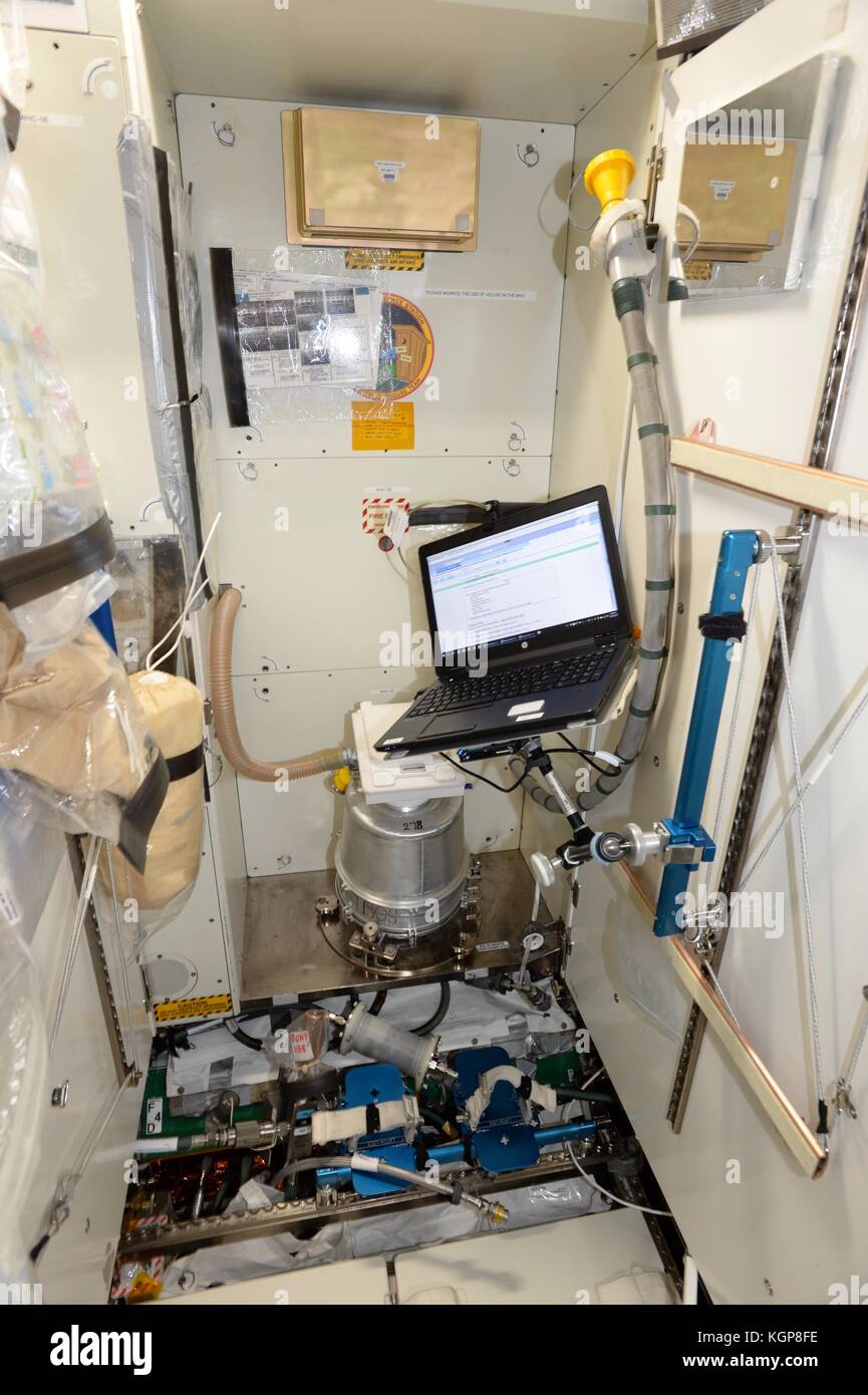 Insideiss Space Station Shower