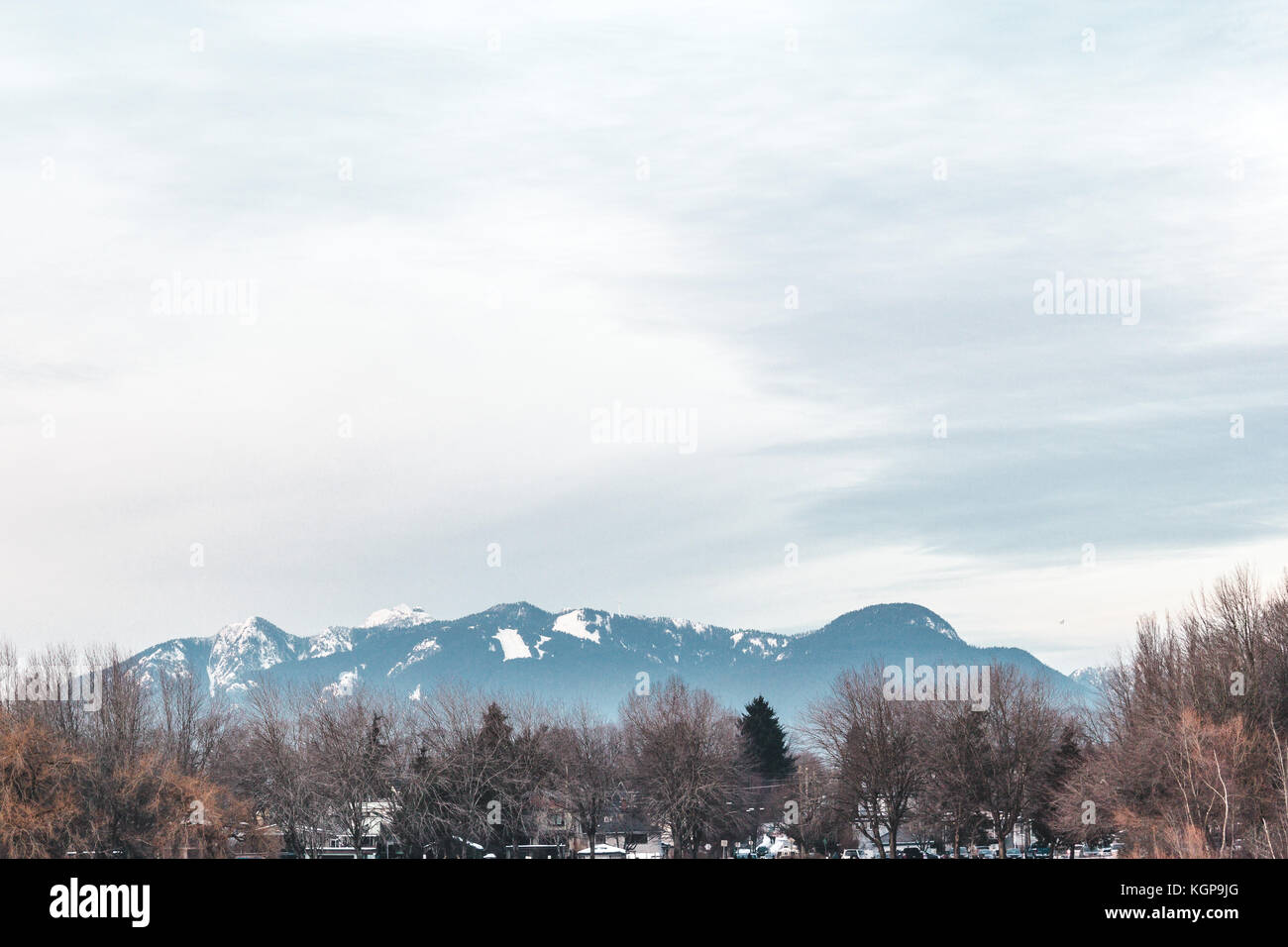 Photo of Trout Lake Frozen in Vancouver, BC, Canada Stock Photo Alamy